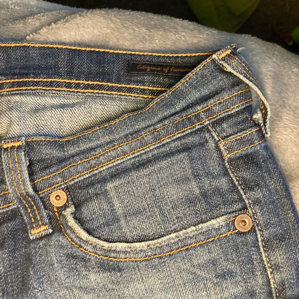 DesignerJeans: ( 2 pairs sold together) Citizens of Humanity, 7 for all mankind